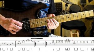 Metallica - Welcome Home (Sanitarium) intro solo lesson (with tablatures and backing tracks)