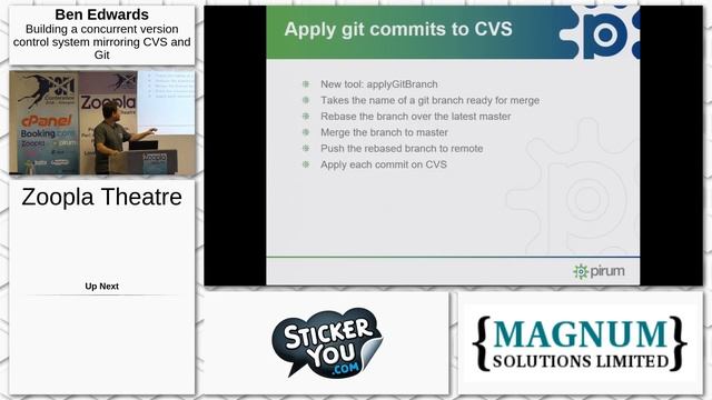 Day 1 Zoopla Theatre Ben Edwards Building a Concurrent Version Control System Mirroring CVS a смотреть онлайн