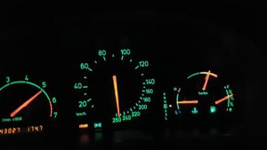 Saab 9-5 Aero Top speed run