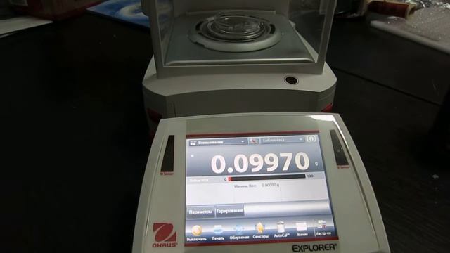 Дозатор Ленпипет Блэк и Весы Ohaus Explorer EX125 смотреть онлайн