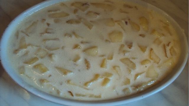 Яблочная запеканка
