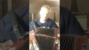 "Цветет багульник" под гармонь....