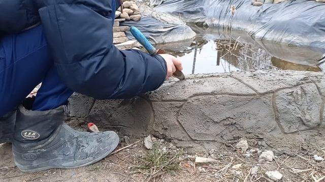 пруд с бетона и пленки у меня дома смотреть онлайн