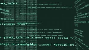 Футаж компьютерный  код. Программирование - для монтажа