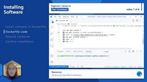 Installing software [7 of 8] | Beginner's Series to: Dev Containers