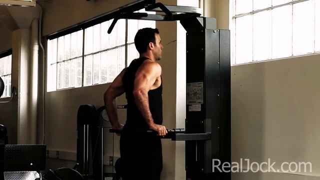 Gravitron Tricep Dips смотреть онлайн