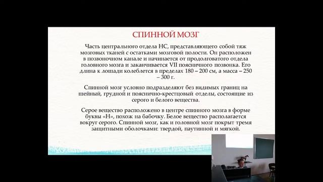 Лекция. Анатомия. 31.03.2021 смотреть онлайн