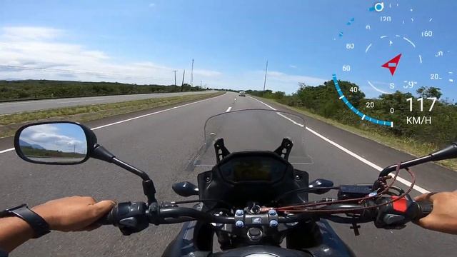 (MEU) TOP SPEED HONDA CB 500X 2015
