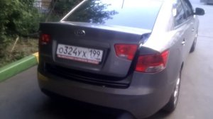 Установка пружины на открытие багажника Kia Cerato New #2