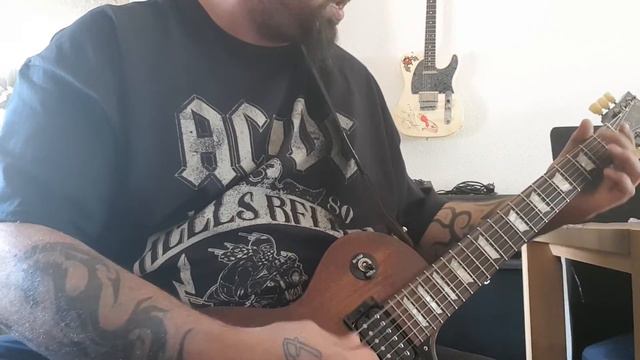 oh well just fooling around on a gisbon les paul studio worn brown with 57 pickups nothing serious смотреть онлайн