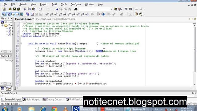 Como ingresar datos en Java con la clase Scanner смотреть онлайн
