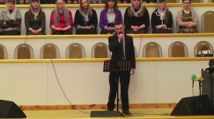 В Гефсиманском саду тишина и прохлада / Песня