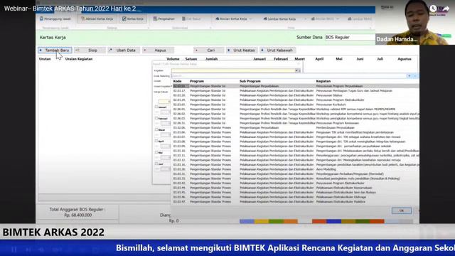 BIMTEK ARKAS, CARA BUAT RKAS, BKU DAN LAPORAN BOS смотреть онлайн