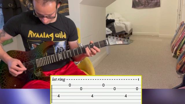 Lesson: Stone Fury (1984) “Burns Like A Star” Guitar Solo W/ Tabs