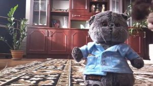 Утро, день, вечер кота Басика. Басик идёт в школу ?????✏??