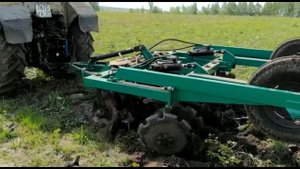 Борона БДМ 2 4х2П с катком для трактора МТЗ 80,МТЗ 82 (в Работе)