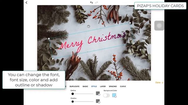 piZap's Quick Photo Editing Tutorial: piZap's Holiday Cards смотреть онлайн