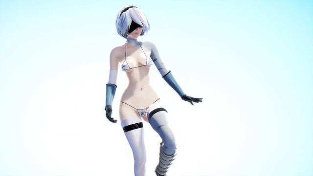 [request motion][MMD]2B walking rhythmically смотреть онлайн