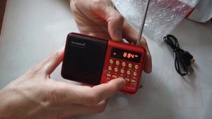 Портативное мини FM радио USB TF MP3, КК-11