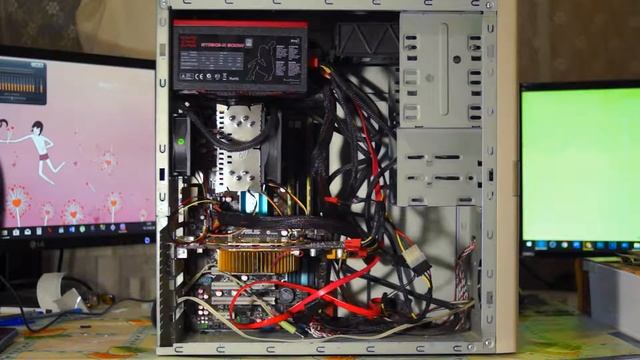 Мой старый комп на кваде Core2Quad q9550+6Gb DDR2+GeForce 9800GT+БП 800Вт, в корпусе Microlab смотреть онлайн