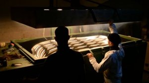 Термовакуум-формовочный станок с предварительным раздувом