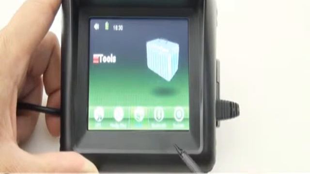 GPS навигатор в мотоцикл или авто 3.5', Bluetooth смотреть онлайн