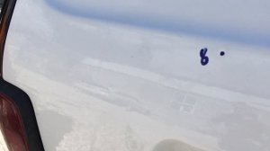 Задняя дверь Нивы. Краш-тест пластика.