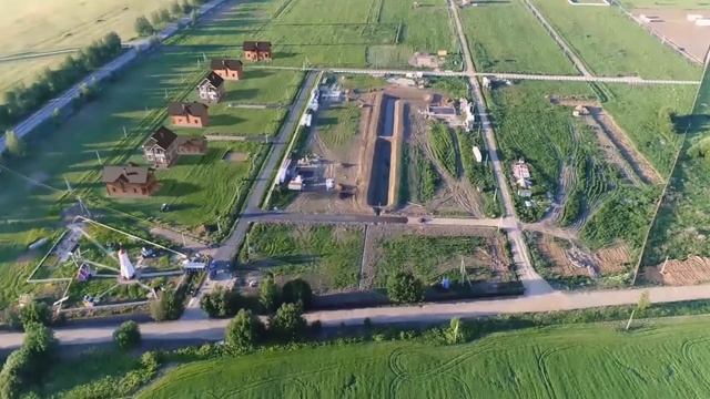 Вставка 3D поселка в видео смотреть онлайн