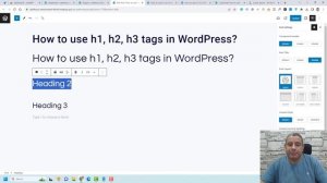 Learn How to Use H1, H2 and H3 Tags in WordPress - Heading Tags