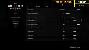 WITCHER 3 GTX 1050 2GB 1080P ALL SETTINGS