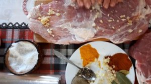 Мясной рулет из лопатки??