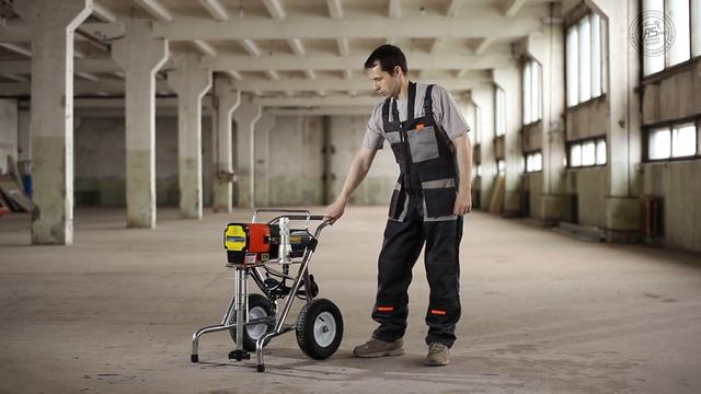 Обзор окрасочного агрегата ASPRO-4000. Окрасочное оборудование для стен и потолков, огнезащиты