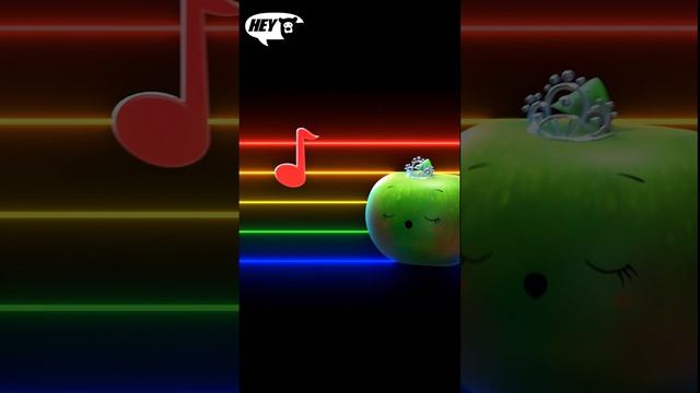 Эй, Медведь, Сенсорное музыкальное видео #heybear #танцевальное видео #танцующиефрукты   #