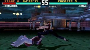 Heihachi uses Yoshimitsu moves Tekken 3