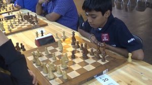 NM Aleksands Jazdanovs - GM Praggnanandhaa Rameshbabu, Ruy Lopez, Blitz chess