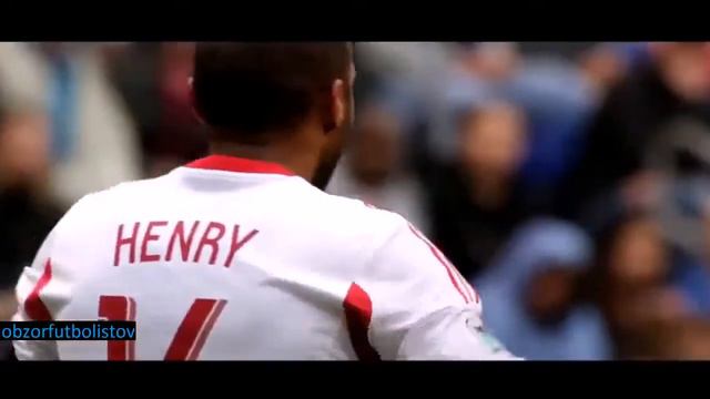 Тьерри Анри Лучшие финты и голы ~ Спасибо за все Легенда смотреть онлайн