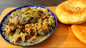 Нежная БАРАНИНА с ЛУКОМ | блюдо КОЧЕВНИКОВ.