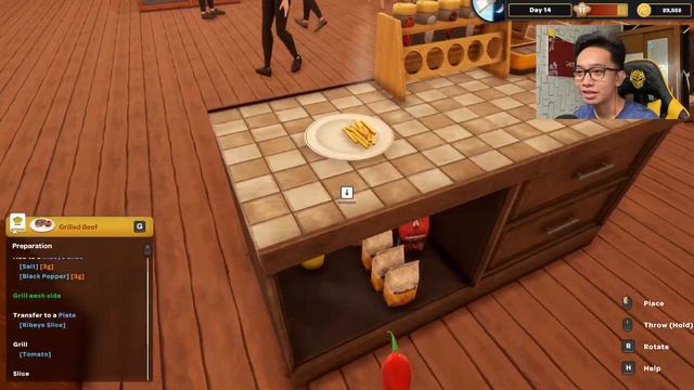 Reqruit Karyawan Baru! Hidup Jadi Tenang - Kebab Chefs Restaurant Simulator #3 смотреть онлайн