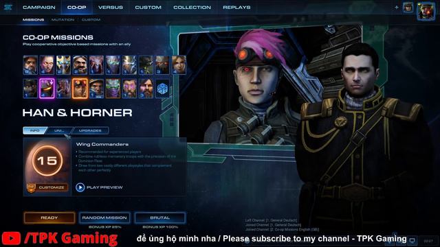 Playing Starcraft 2: Co-Op Tychus, Gameplay смотреть онлайн