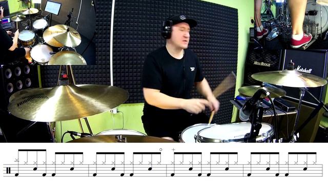 Король и Шут "Возвращение колдуна" (Drum cover/Барабанные ноты)