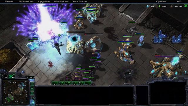 Starcraft 2 Terran Ghost + Spectre + Emperor Shadow in action смотреть онлайн