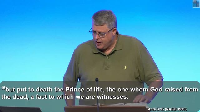 Acts 021 - "Israel Rejects Her King" - Acts 3:13-18, Dr. Andy Woods, Sr. Pastor. 5-3-23. смотреть онлайн