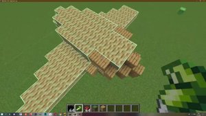 ТУТОРИАЛ как сделать рабочие самолёты в моде create