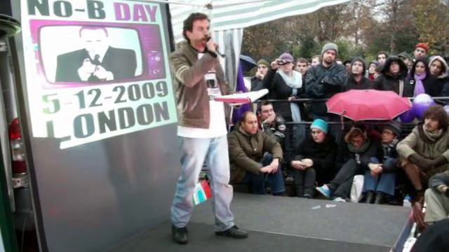 No Berlusconi Day London 5-12-2009 смотреть онлайн