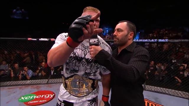 Один из лучших интервью в истории UFC - Брок Леснар