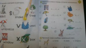 2 класс Английский в фокусе стр.10,11 Мои буквы Spotlight 2 My Letters Английский алфавит