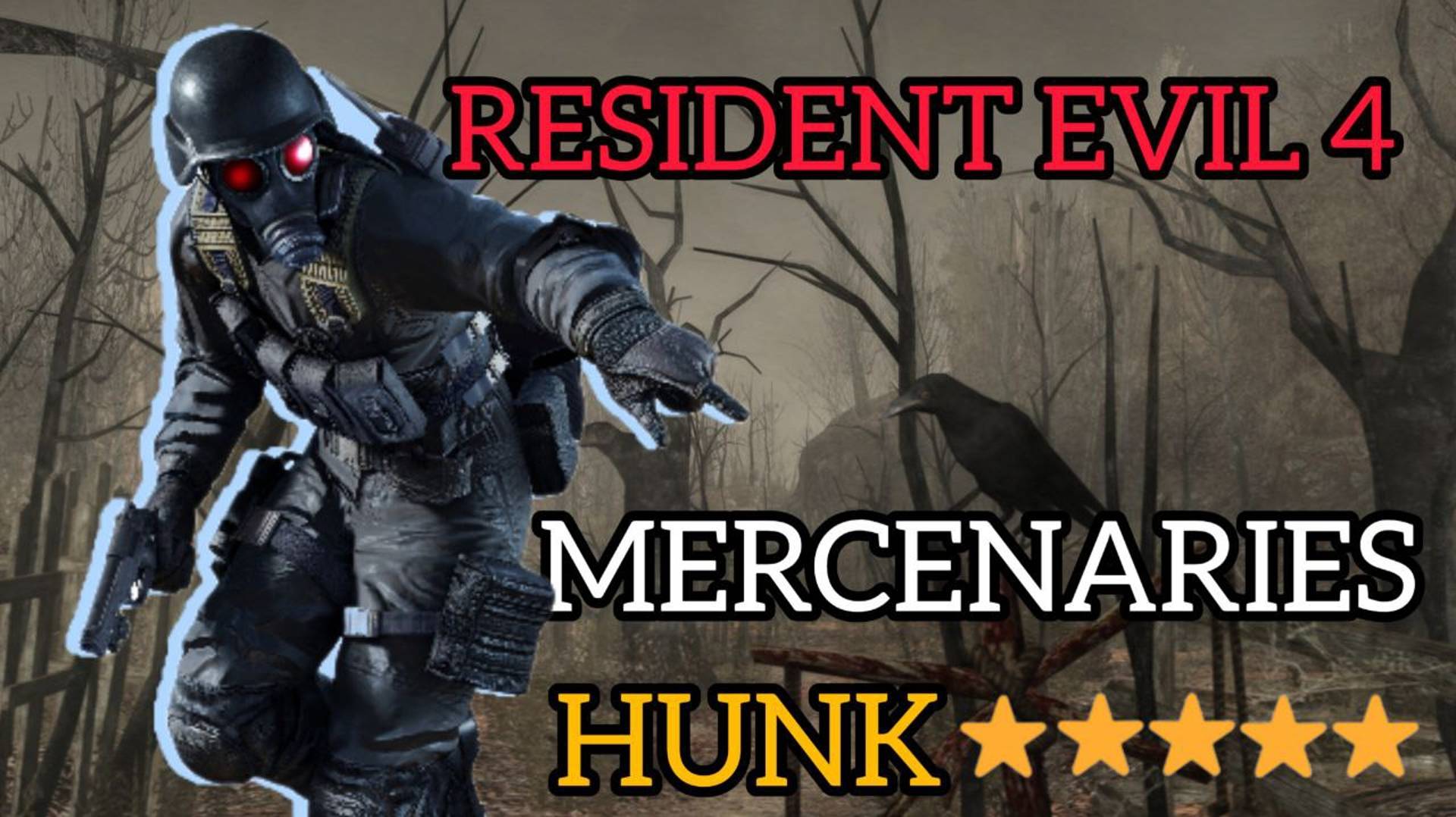 RESIDENT EVIL 4 | MERCENARIES - HUNK | Прохождение на 5 ЗВЁЗД