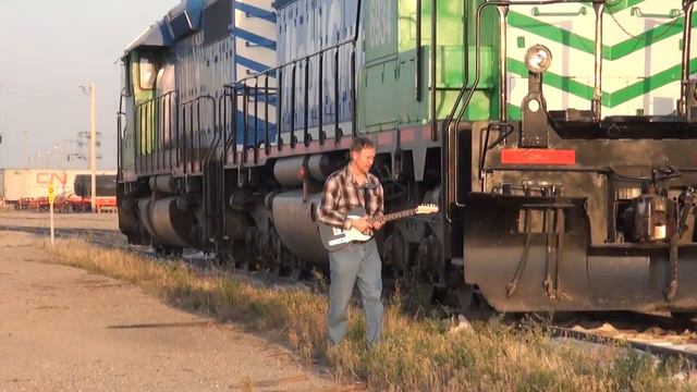 Glen Royer THE QUIET TRACKS official music video 2012 Canada country rock train trains смотреть онлайн