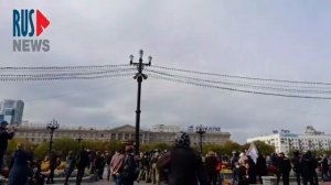 ИЗБИЕНИЕ ОМОНОМ МИРНО ПРОТЕСТУЮЩИХ ХАБАРОВЧАН !