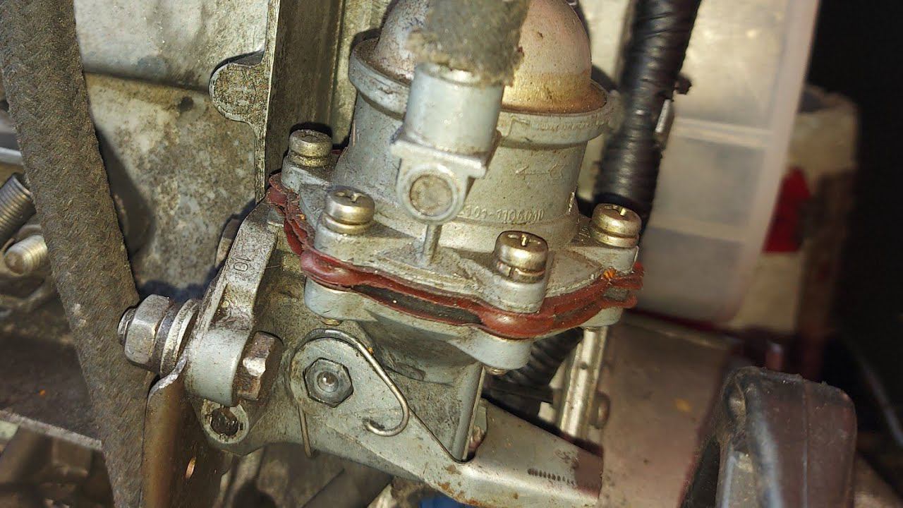 Подкачка из топливного насоса ваз на снегоход буран. смотреть онлайн